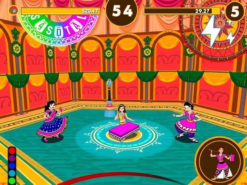Dandiya Rhythms gameplay screenshot